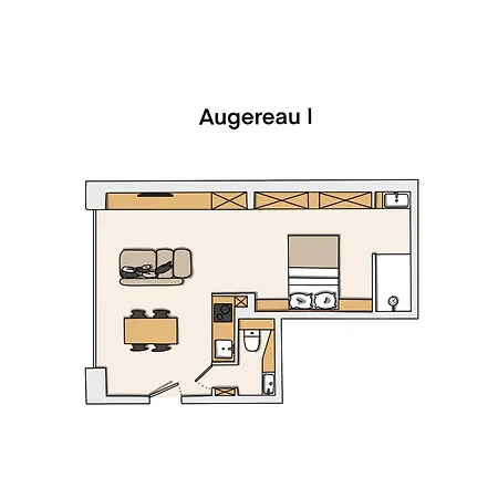 Oniri - Serviced Eiffel Tower - Rue D'augereau * Paris